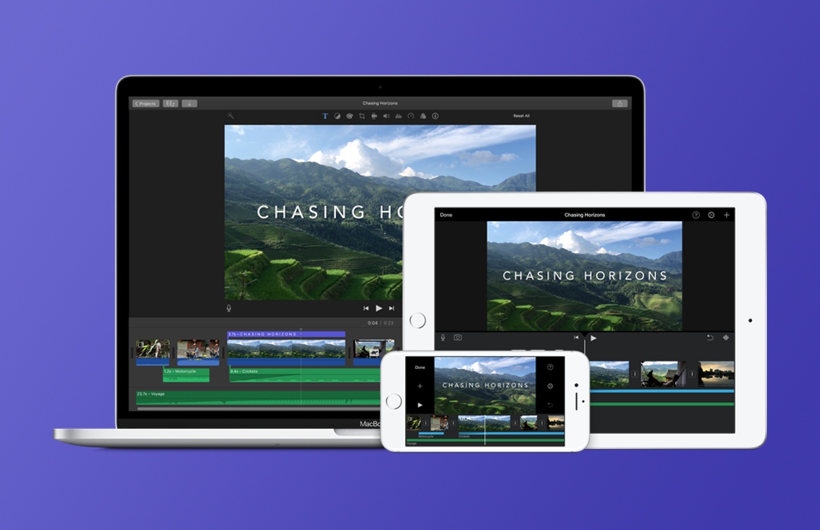 iMovie ondersteunt (eindelijk) het scherm van de iPhone X