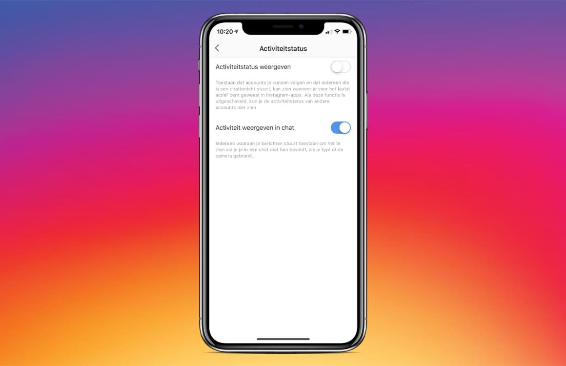 Instagram online status verbergen