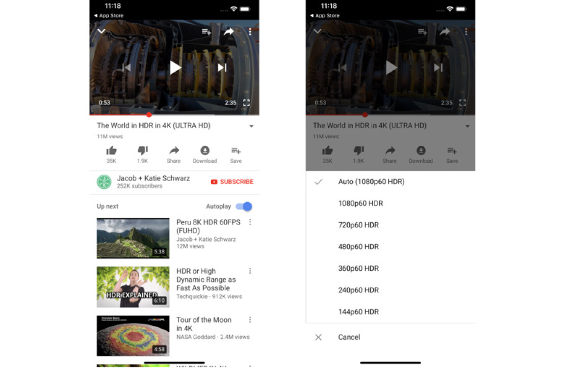 YouTube-HDR-iPhone-XS-Max