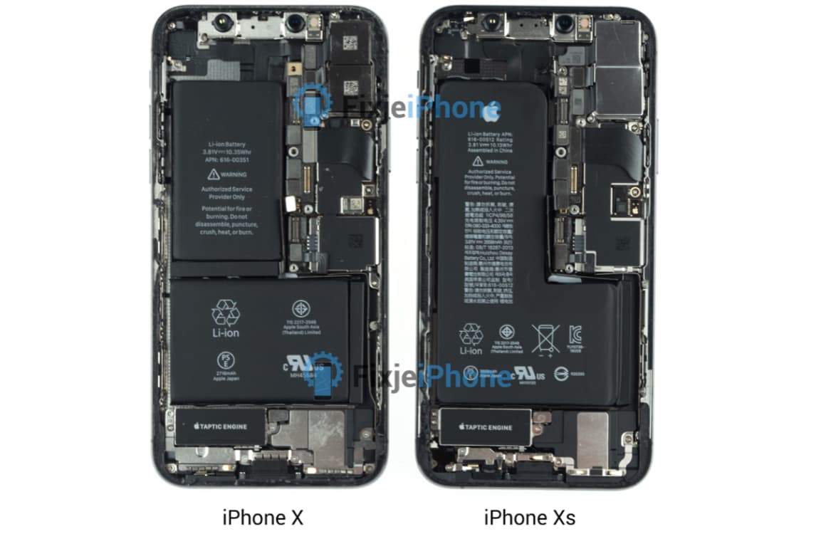 iPhone XS teardown