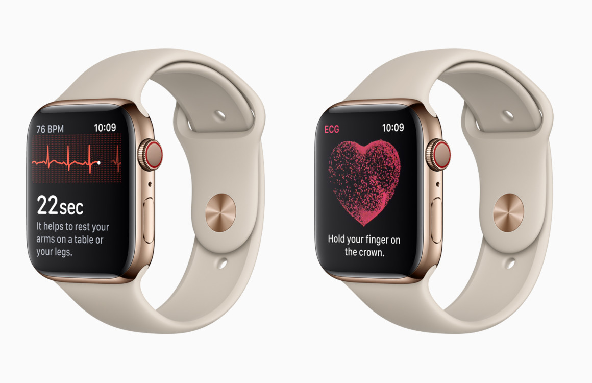 Apple Watch hartfilmpje ECG maken