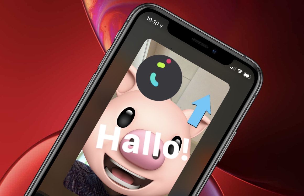 In FaceTime Animoji, Memoji en effecten gebruiken: zo doe je dat