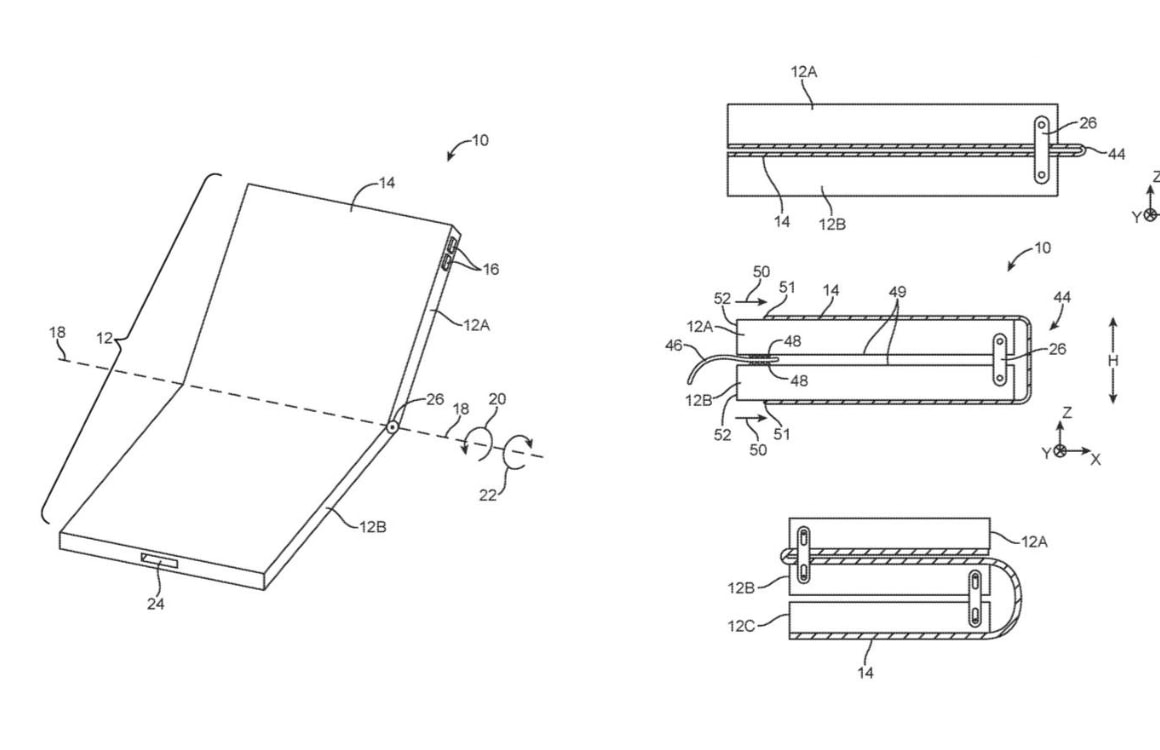 buigbare iPhone patent