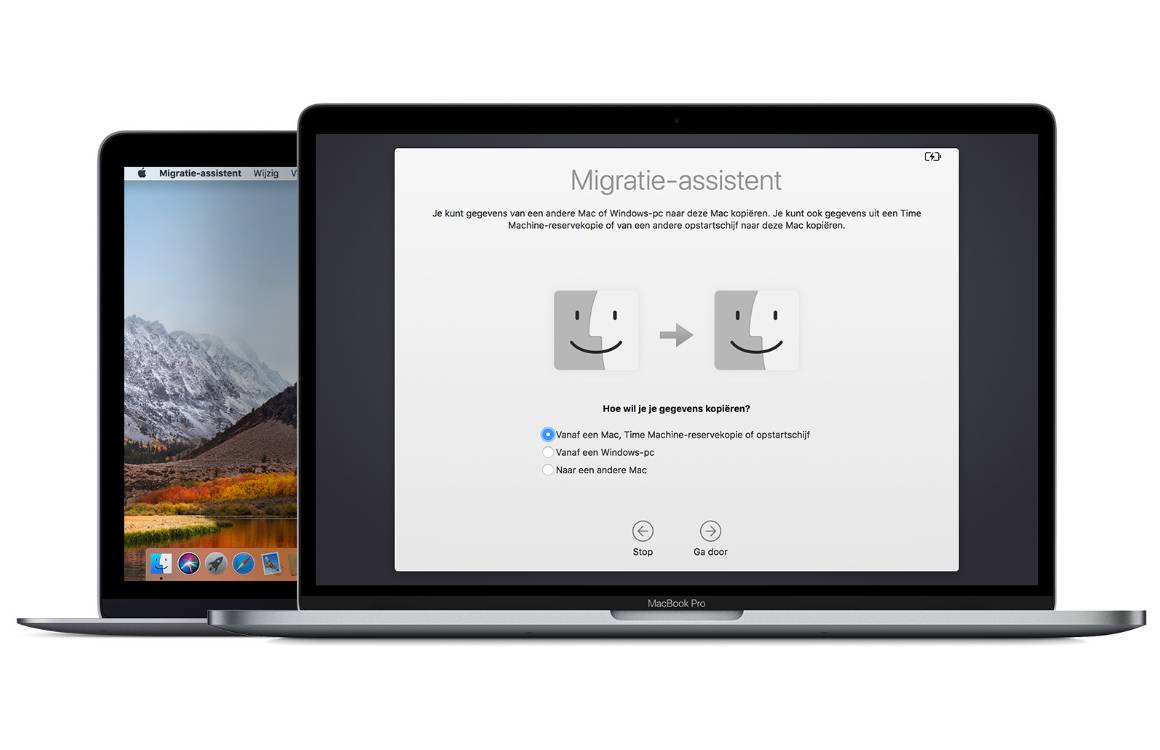 Mac overzetten