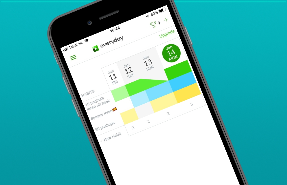 Everyday helpt je ongemerkt gewoonten aan en af te leren