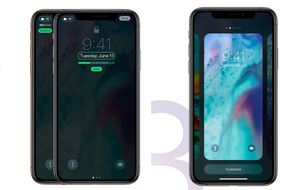 iOS 13 concept design