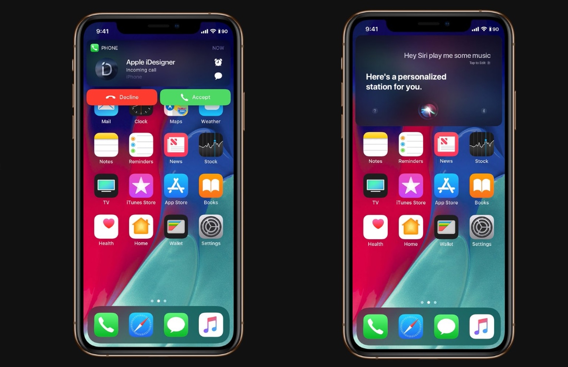 iOS 13 concept design