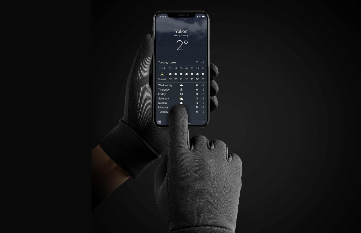 mujjo touchscreen gloves