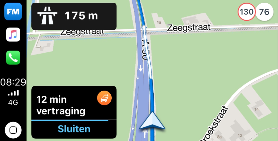 Flitsmeister CarPlay