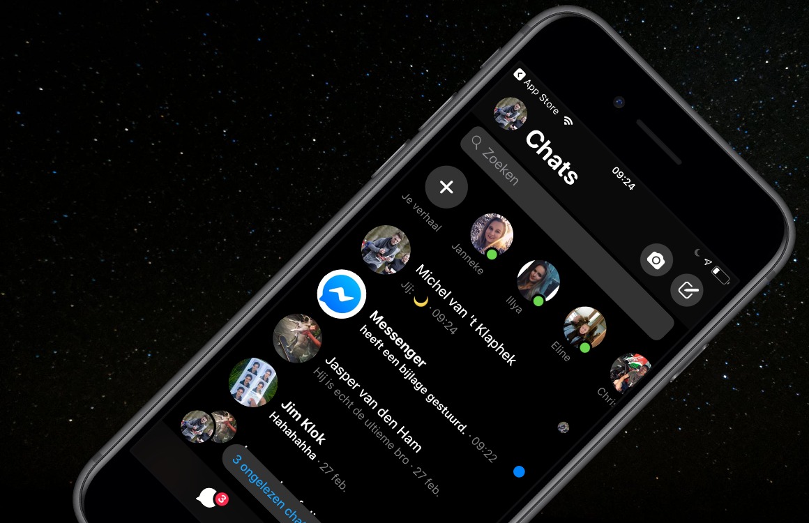 Facebook test ontgrendeling Messenger met Face ID en Touch ID