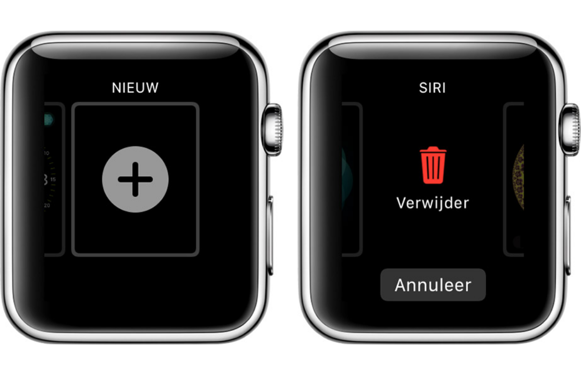 Apple Watch wijzerplaat toevoegen