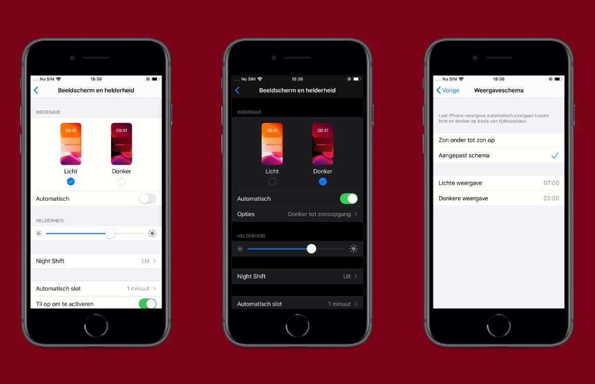 iOS 13 donkere modus dark mode (1)