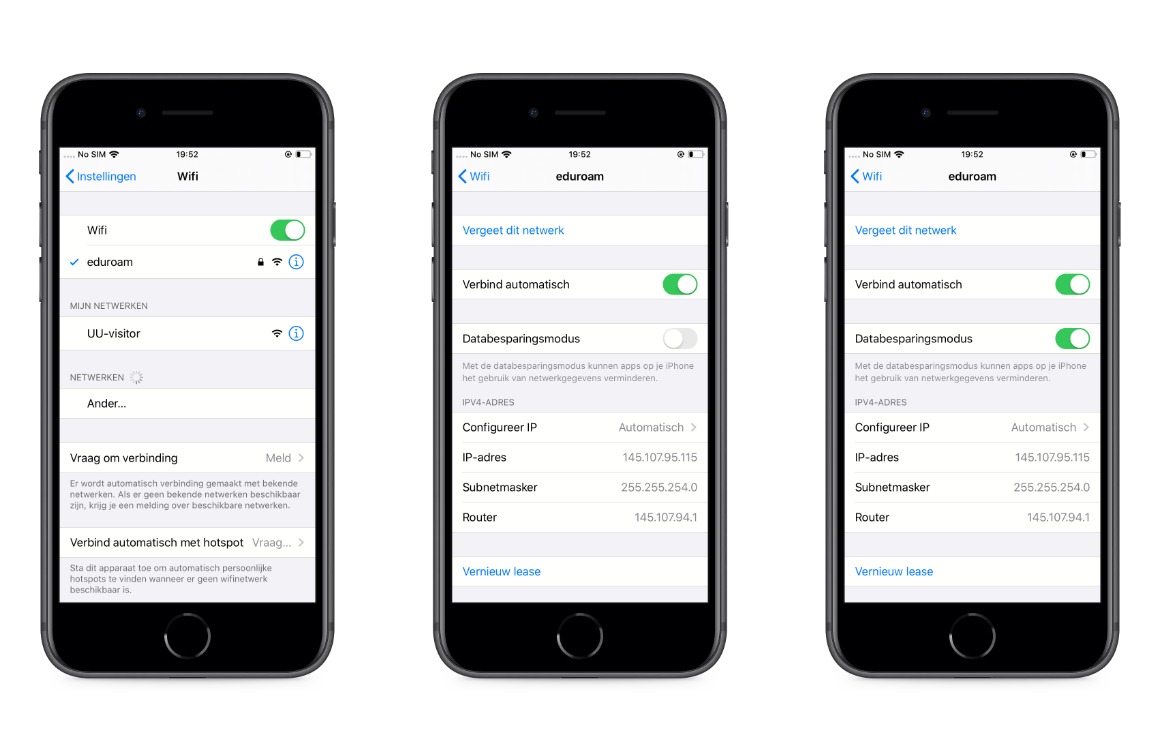 ios 13 databesparingsmodus aanzetten