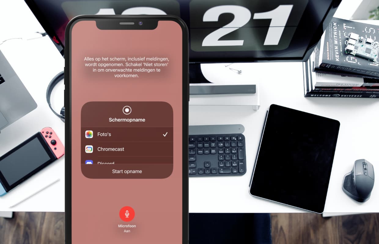 Tip: Zo maak je een schermopname op je iPhone of iPad
