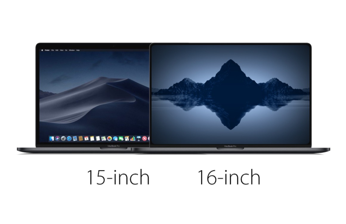 MacBook Pro 2019 16 inch scherm