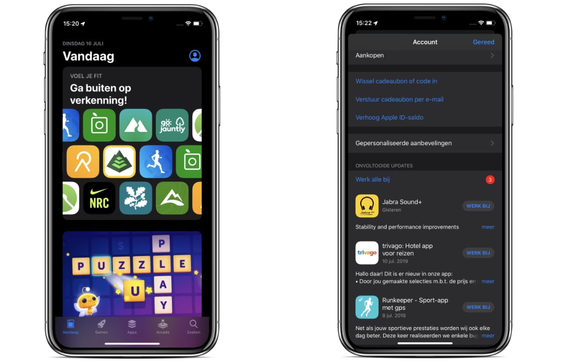 apps updaten iPadOS