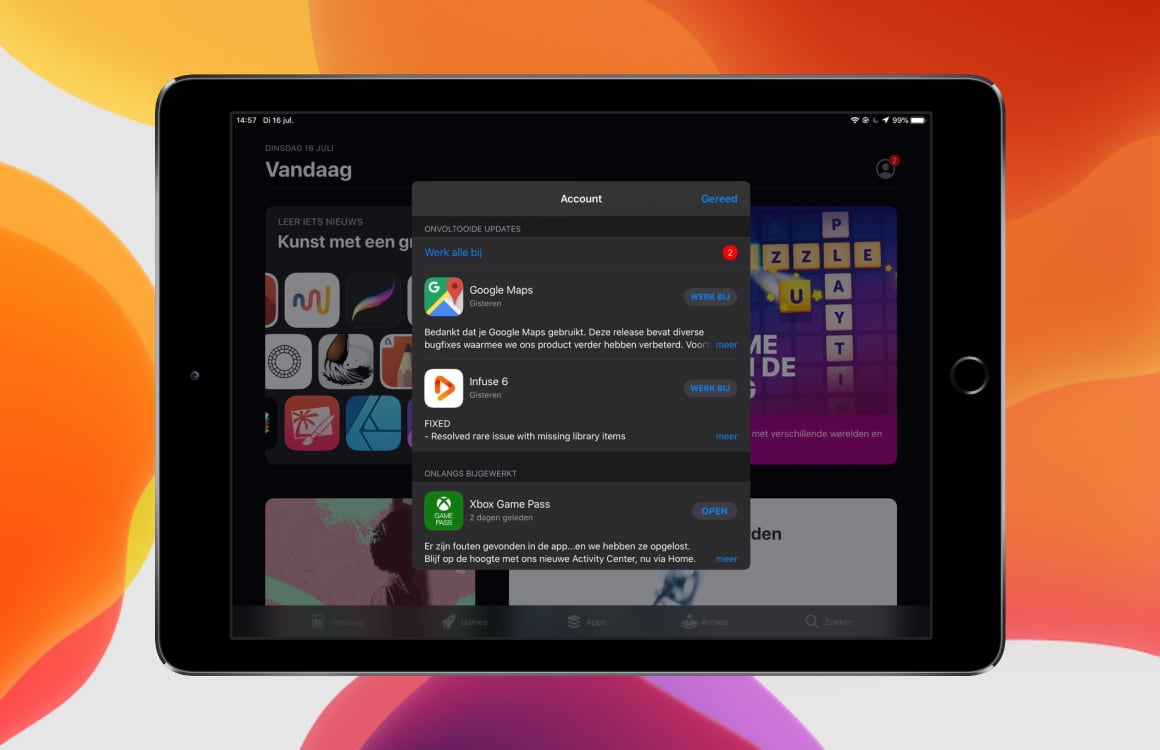 Zo kun je apps updaten in de App Store vanaf iOS 13 en iPadOS