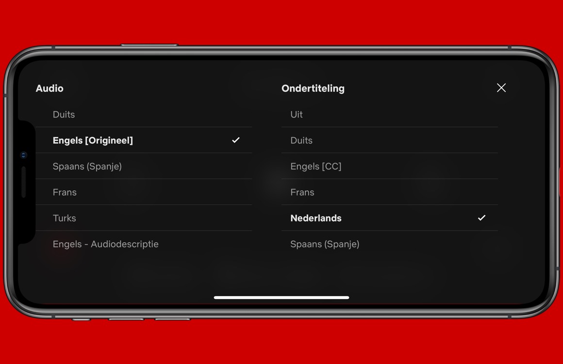 Tip: Zo pas je de ondertiteling van Netflix aan op je iOS-apparaat