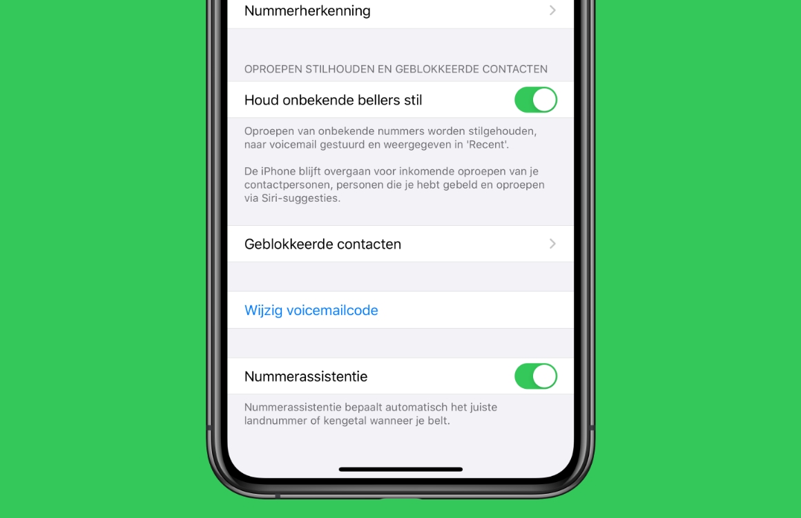 iOS 13-tip: zo stuur je anonieme bellers automatisch naar voicemail