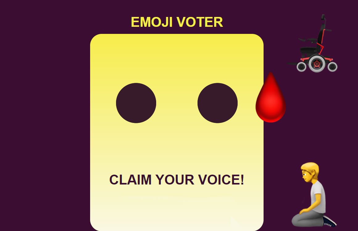 emoji voter