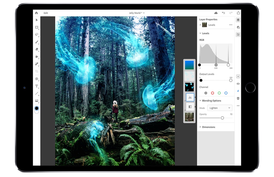 Download: Photoshop nu beschikbaar voor de iPad