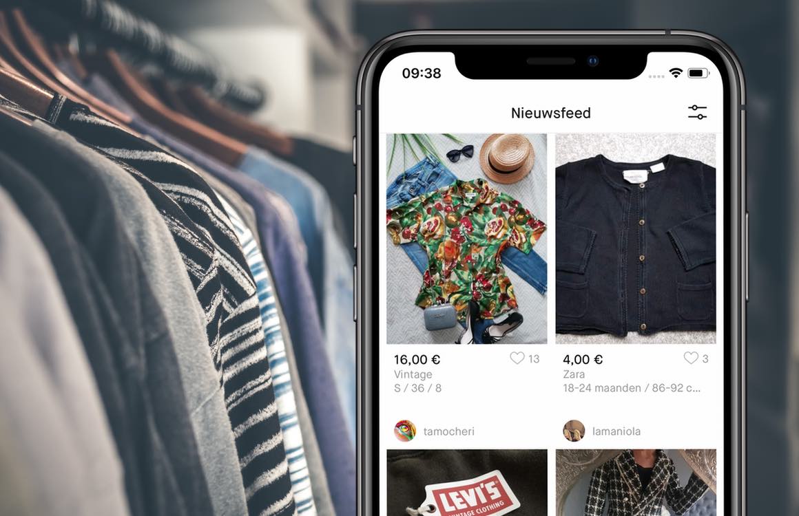 Marktplaats voor fashionista’s: 3 apps waar je tweedehands kleding mee (ver)koopt