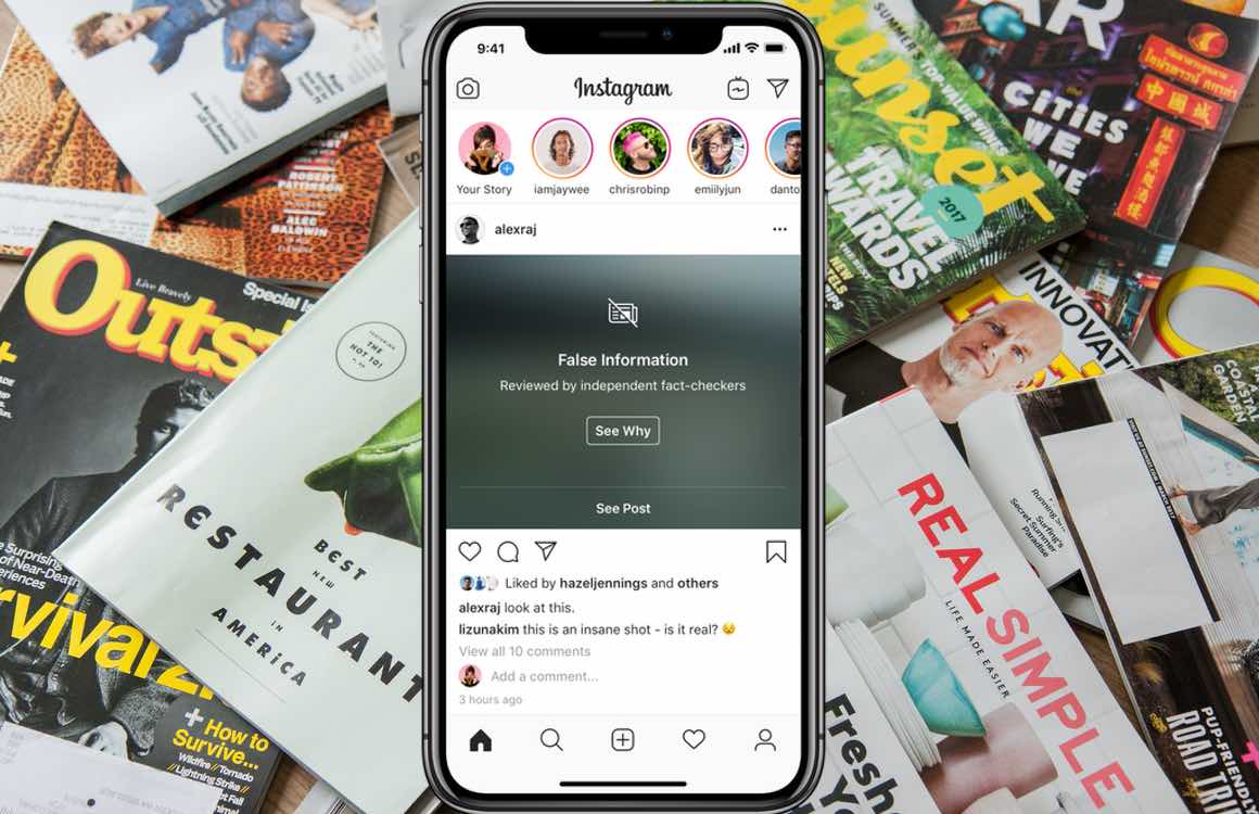 Instagram neemt maatregelen tegen nepnieuws en pestgedrag