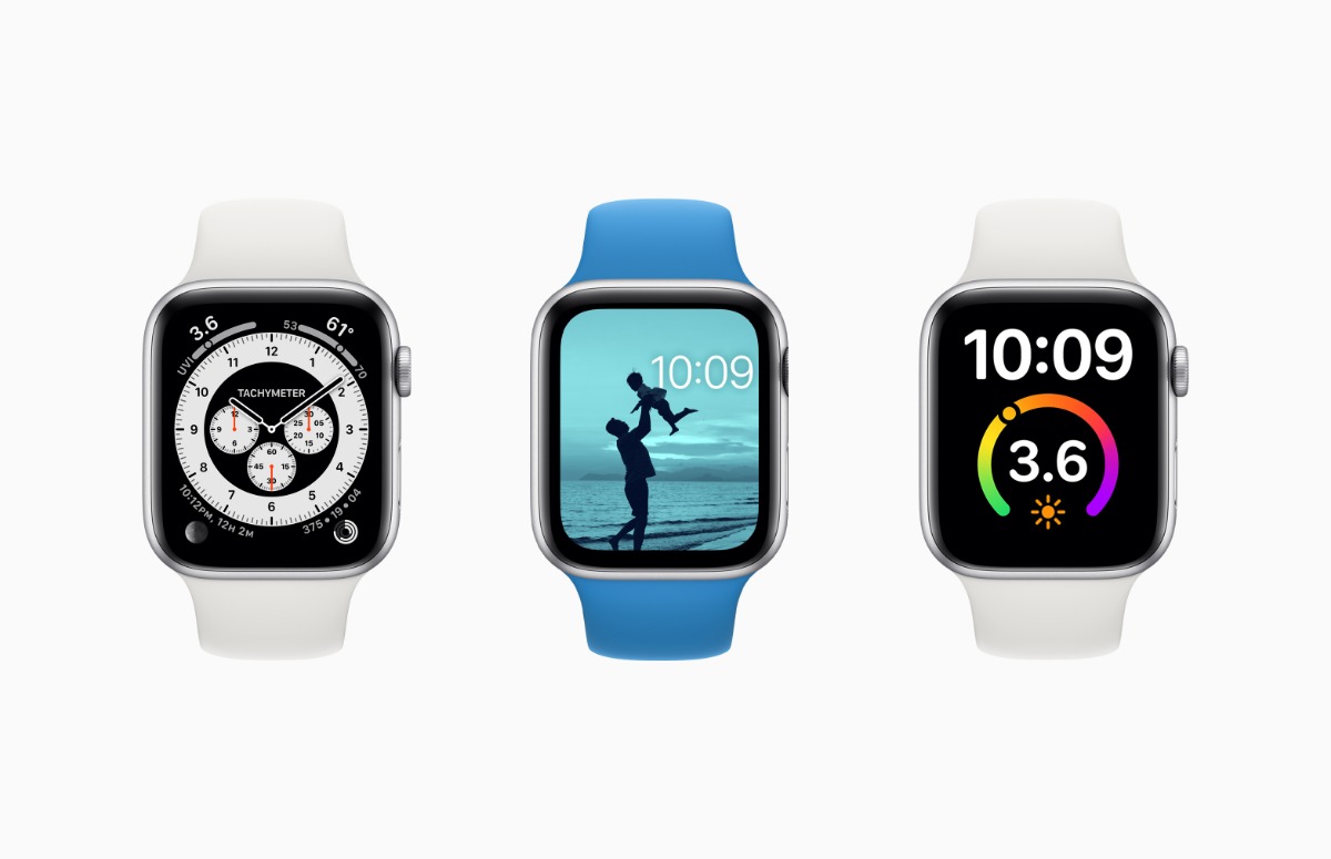 Dit zijn de 3 nieuwe wijzerplaten van watchOS 7