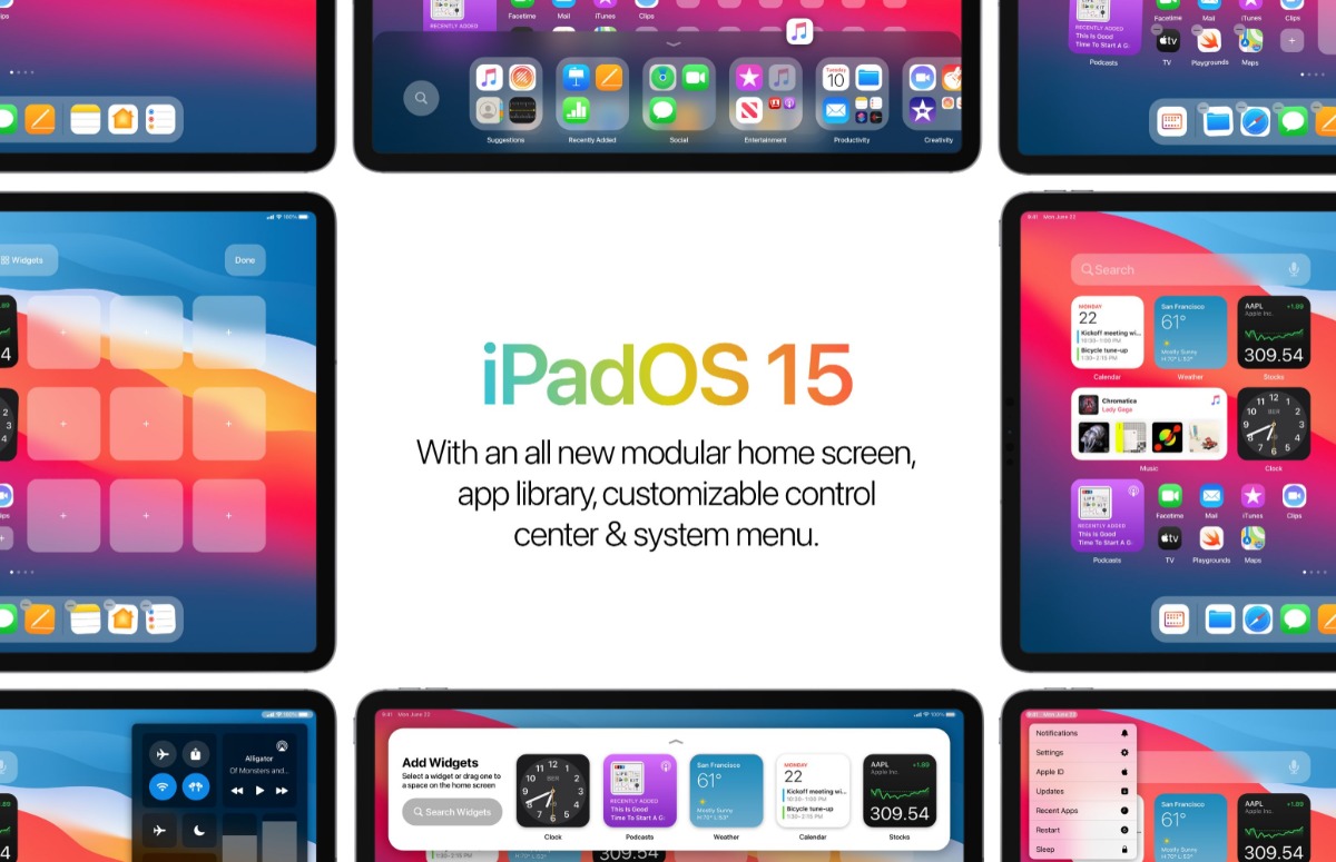 Concept: iPadOS 15 met nieuw thuisscherm, betere widgets en meer