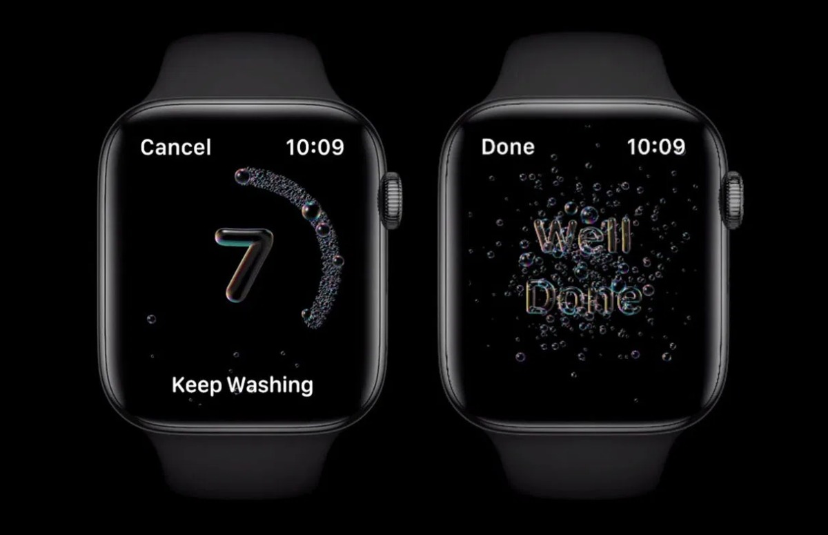 Uitleg: Zo gaat watchOS 7 je helpen tijdens het handen wassen