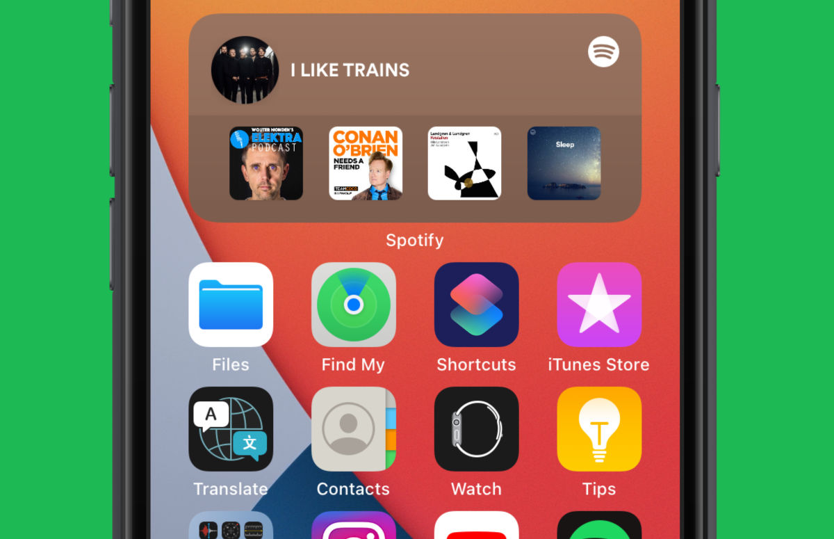 Tip: zo plaats je een widget van Spotify op je thuisscherm