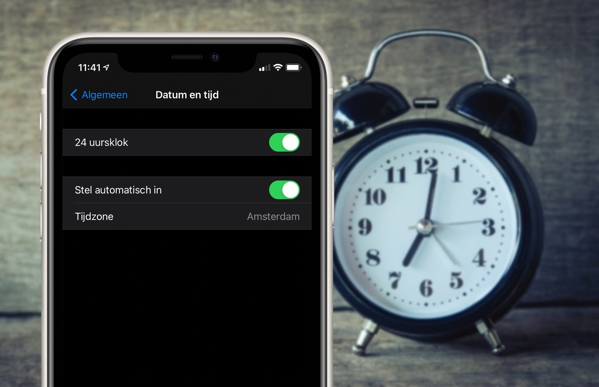 Zo stel je de wintertijd in op je iPhone