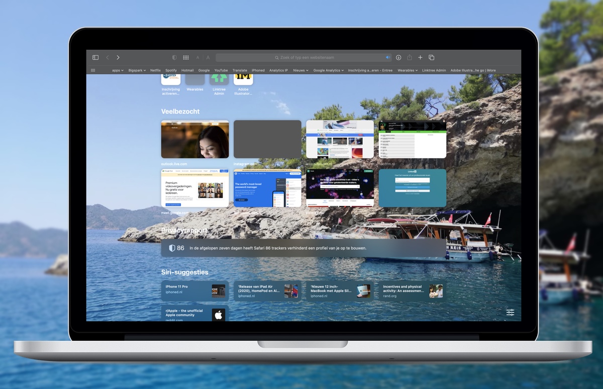Big Sur-tip: zo stel je een eigen foto als achtergrond in voor Safari