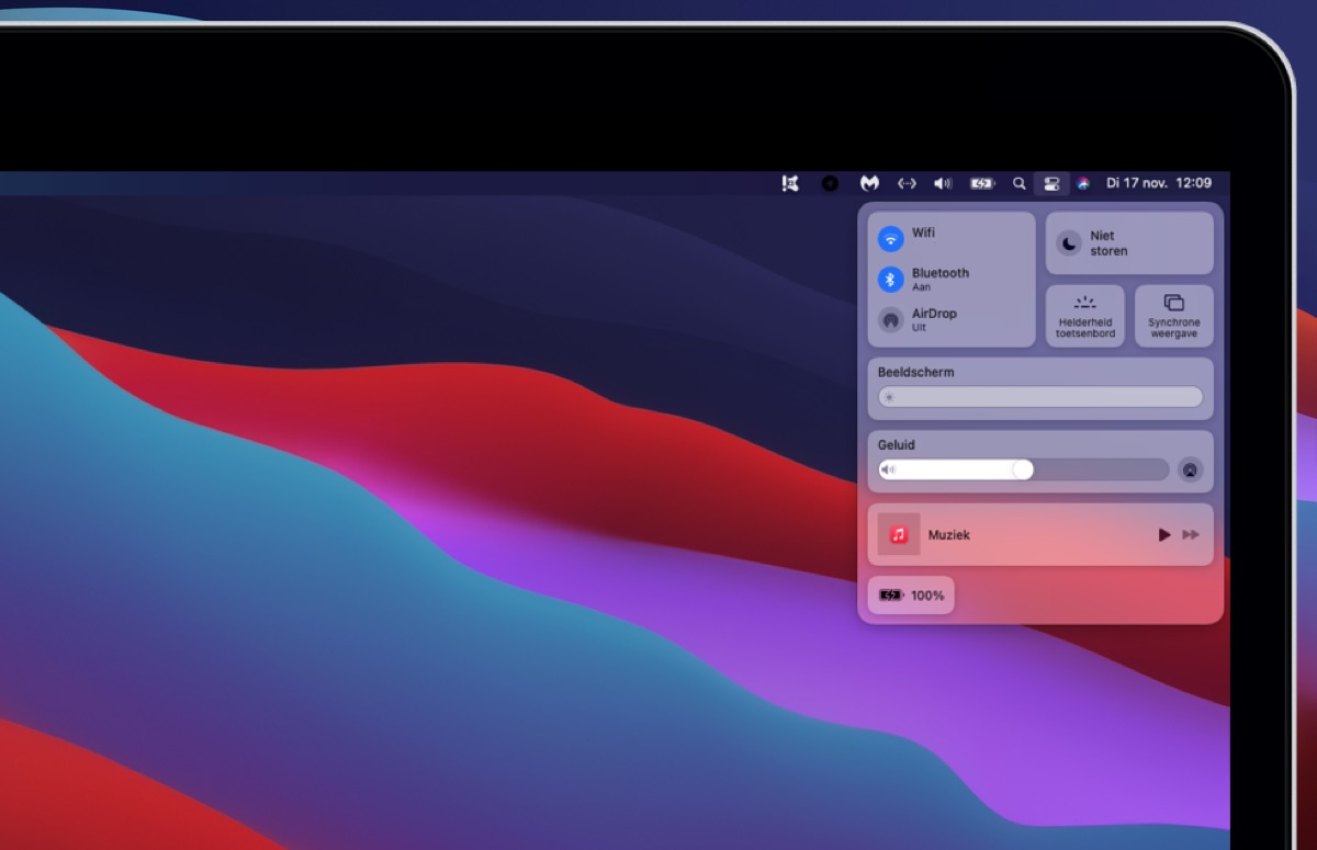 macOS Big Sur: zo werkt het nieuwe Bedieningspaneel