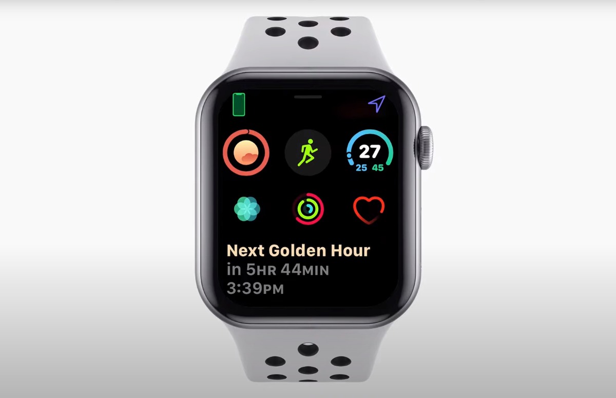 watchOS 8-concept verplaatst complicaties naar het Bedieningspaneel