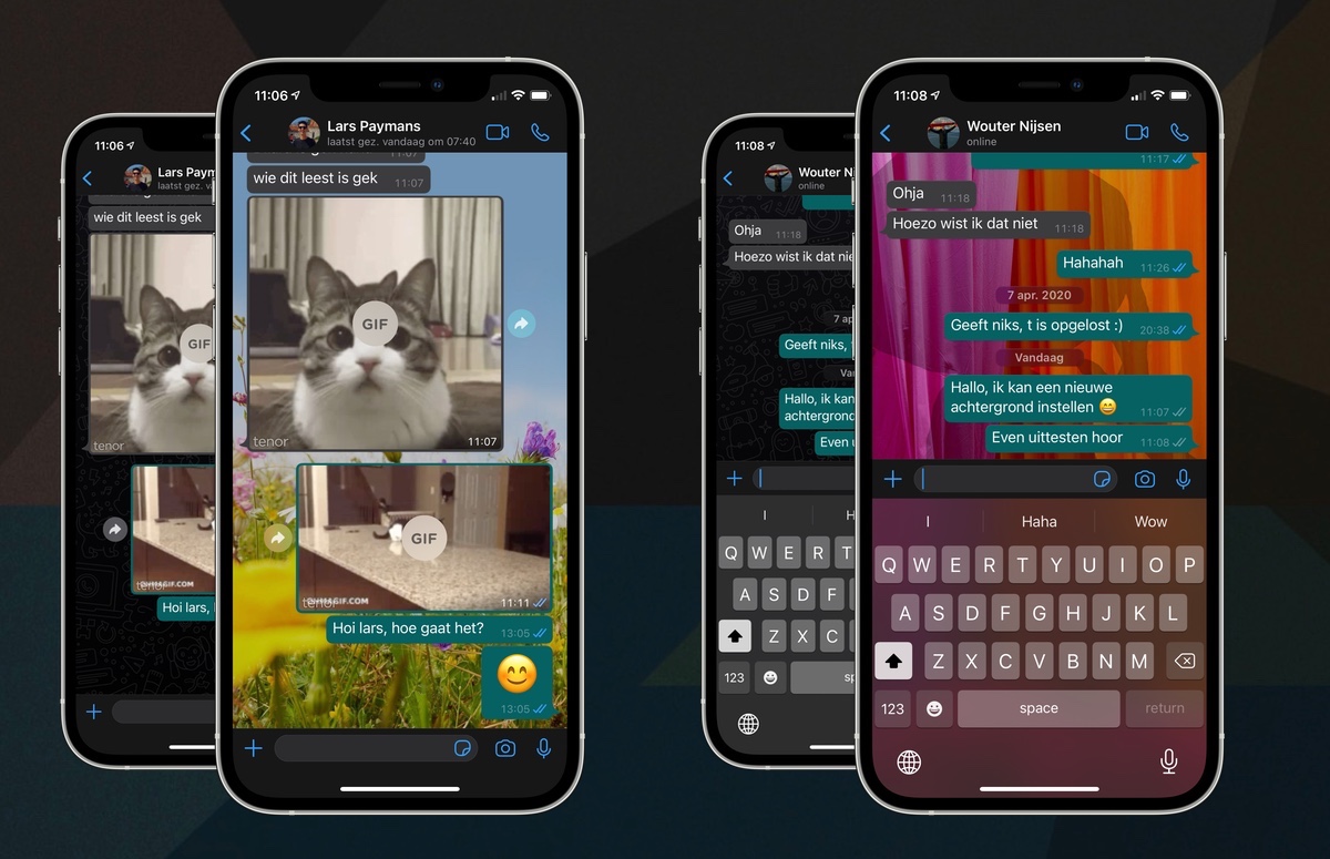 WhatsApp laat je per chat een unieke achtergrond instellen: zo werkt het