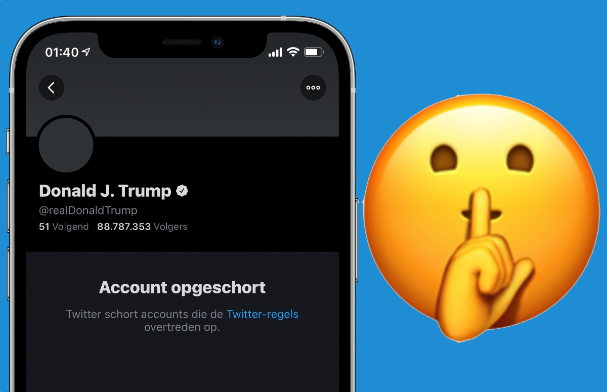 Opinie: Trump en Parler online verbannen heeft niks met censuur te maken