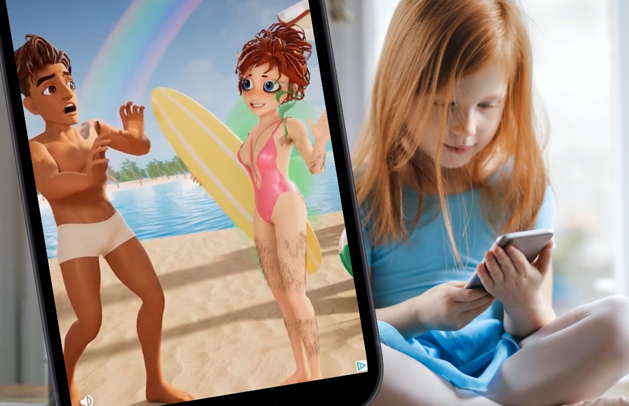 Seks, abortus en moord: advertenties in populaire iPhone-kindergames niet kindvriendelijk