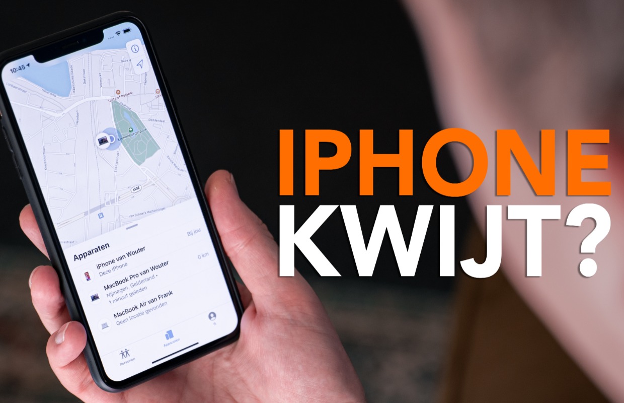 Video: iPhone kwijt? Zo werkt de Zoek mijn-app