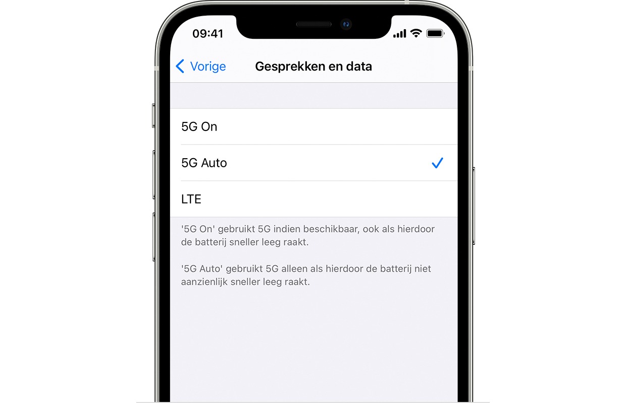 Tip: 5G activeren op je iPhone