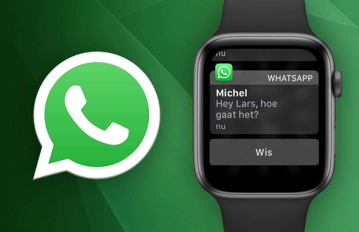 Ontvang al je WhatsApp-meldingen op je Apple Watch!