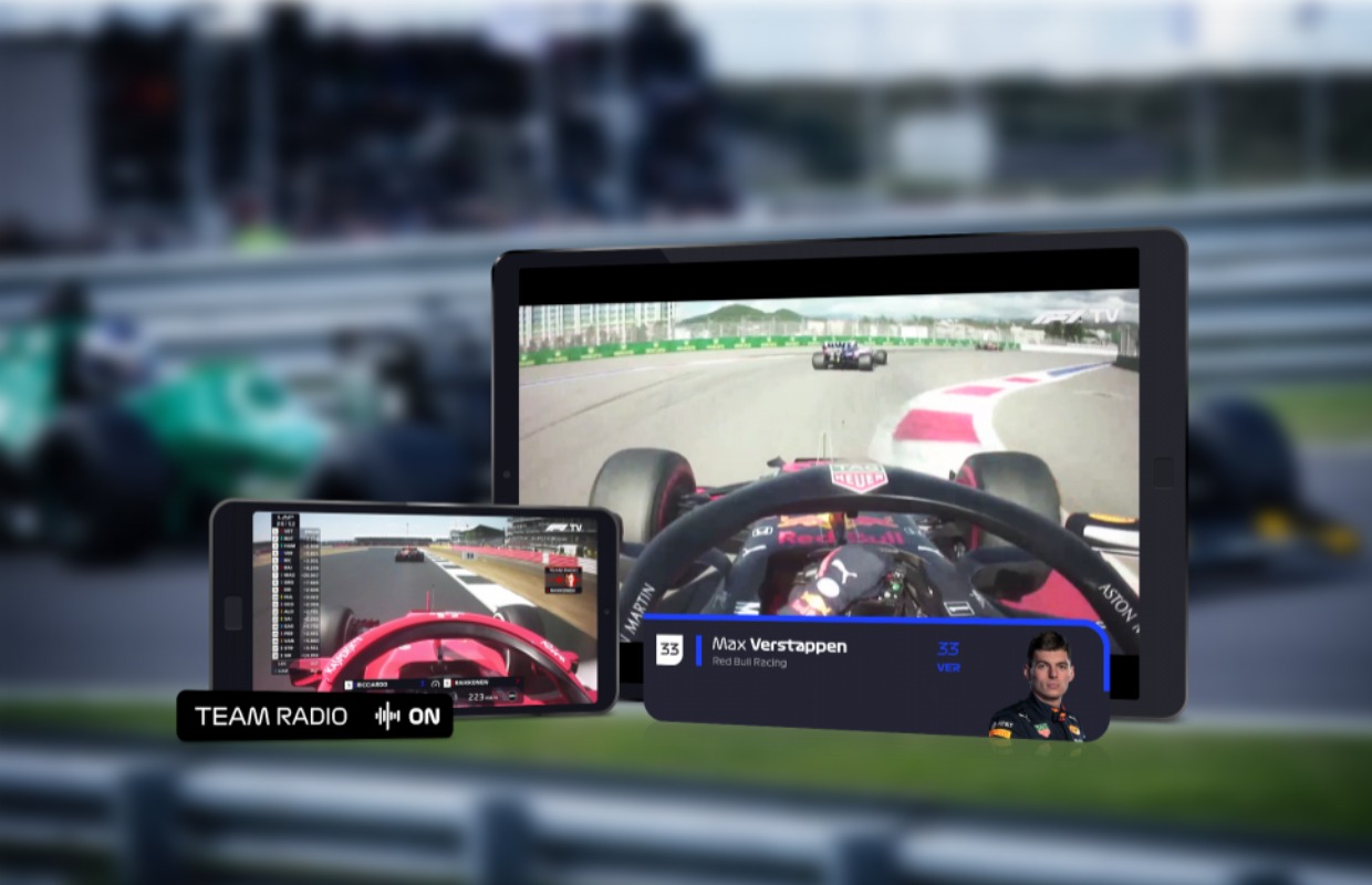 formule 1 kijken airplay iphone