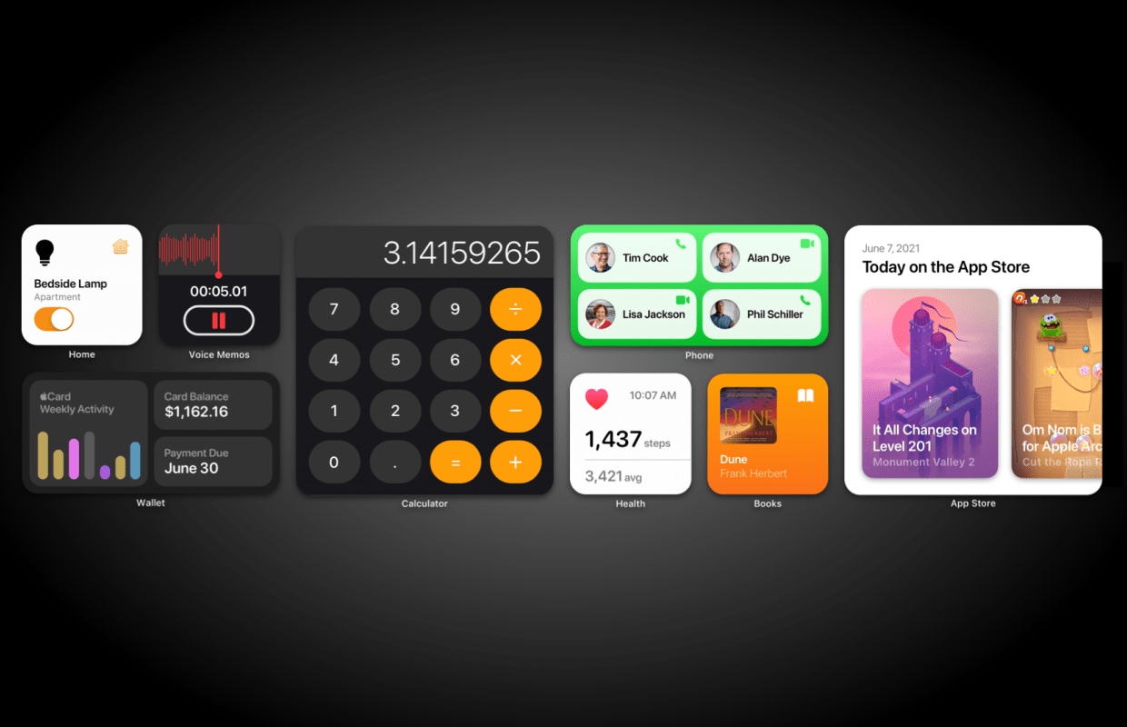 Concept: Zo maken interactieve widgets iOS 15 veel beter