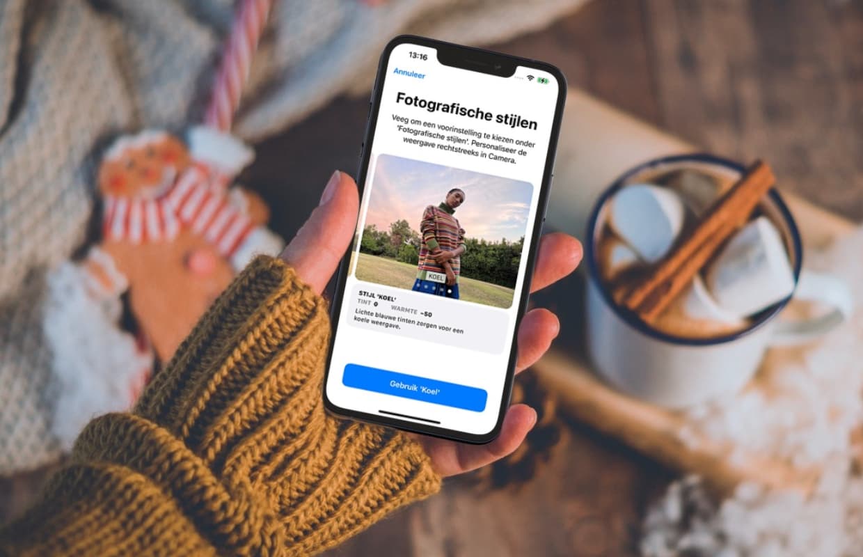 Fotografische stijlen op de iPhone 13: ontdek de nieuwe camera-functie!