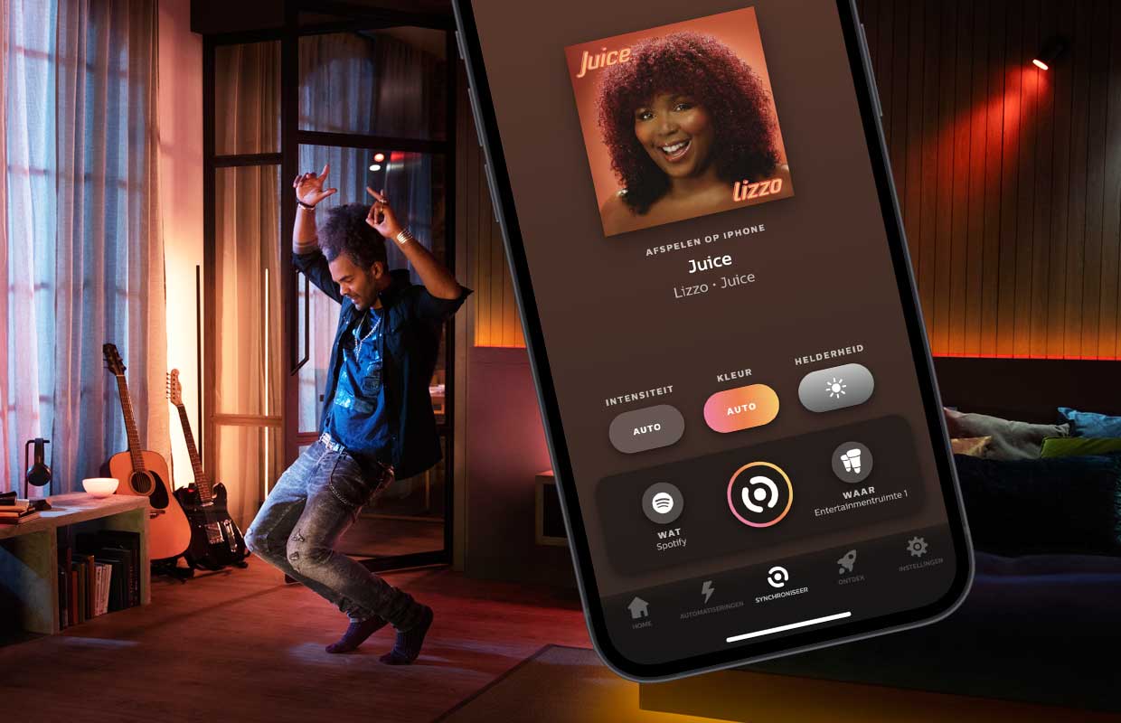 Zo koppel je Philips Hue en Spotify voor disco in huis