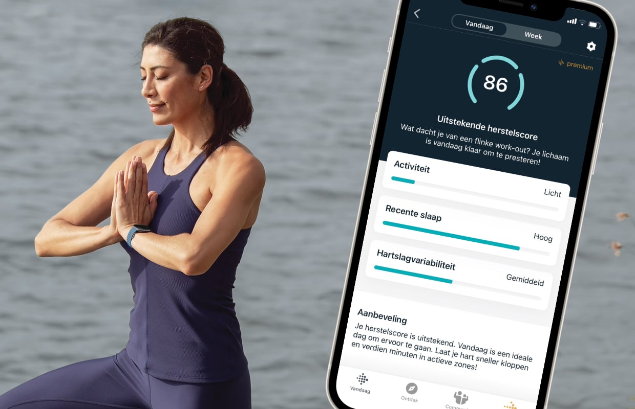 Zo werkt de Fitbit herstelscore (en dit heb je eraan)