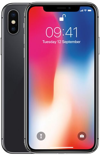 iPhone X zwart