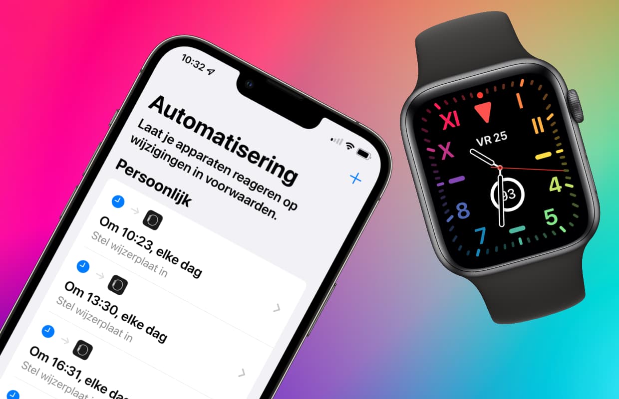 Apple Watch-wijzerplaten automatisch wisselen: altijd een nieuwe watch face