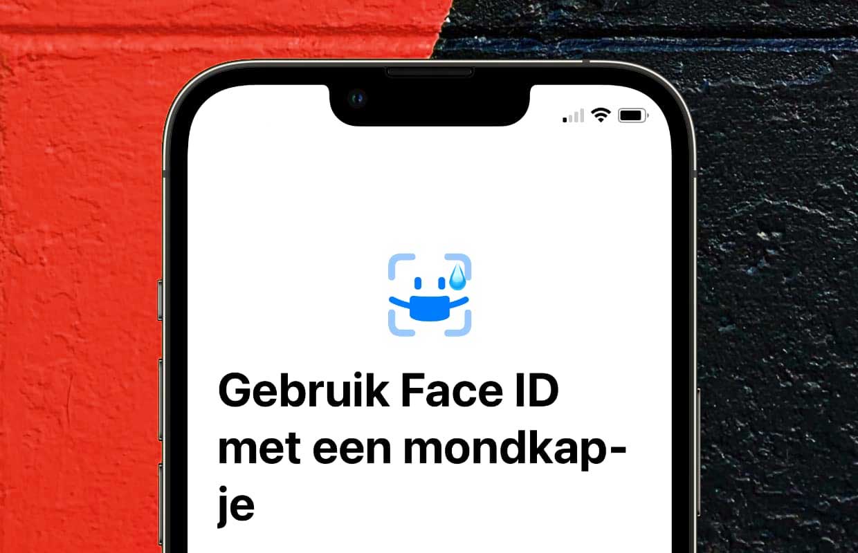 Face ID met mondkapje: waarom je de optie niet aan moet zetten