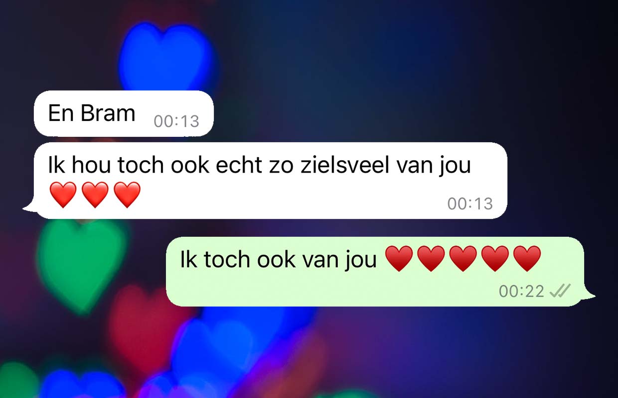 Zo verras je jouw Valentijn met het perfécte WhatsApp-bericht